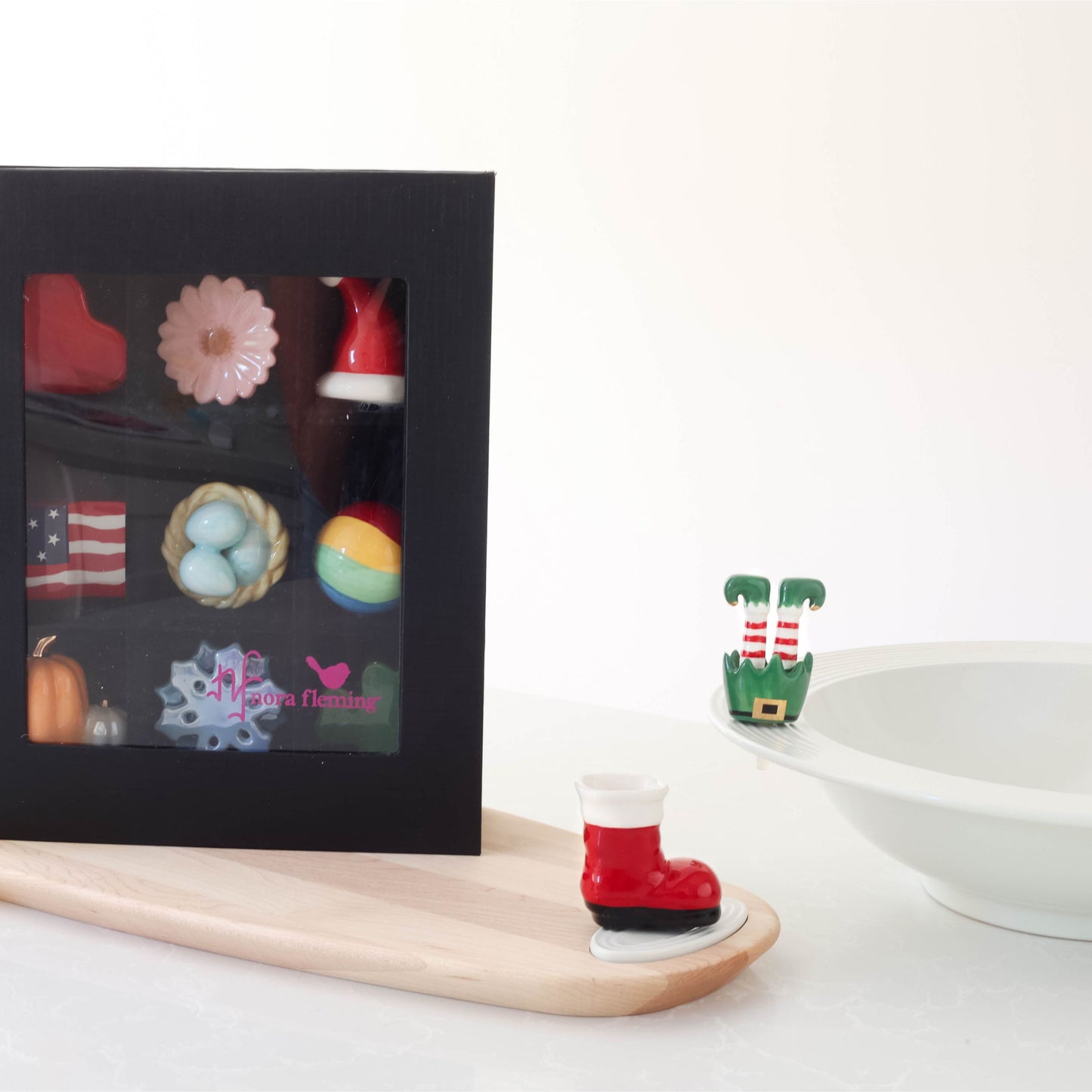 Nora Fleming Jungle Toes Elf Mini