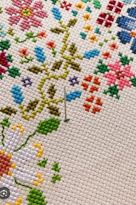 Learn To Cross Stitch: Sunday, August 17th from 4:00-6:00pm