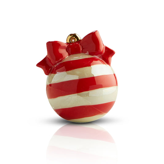 Nora Fleming Deck the Halls Red Ornament Mini