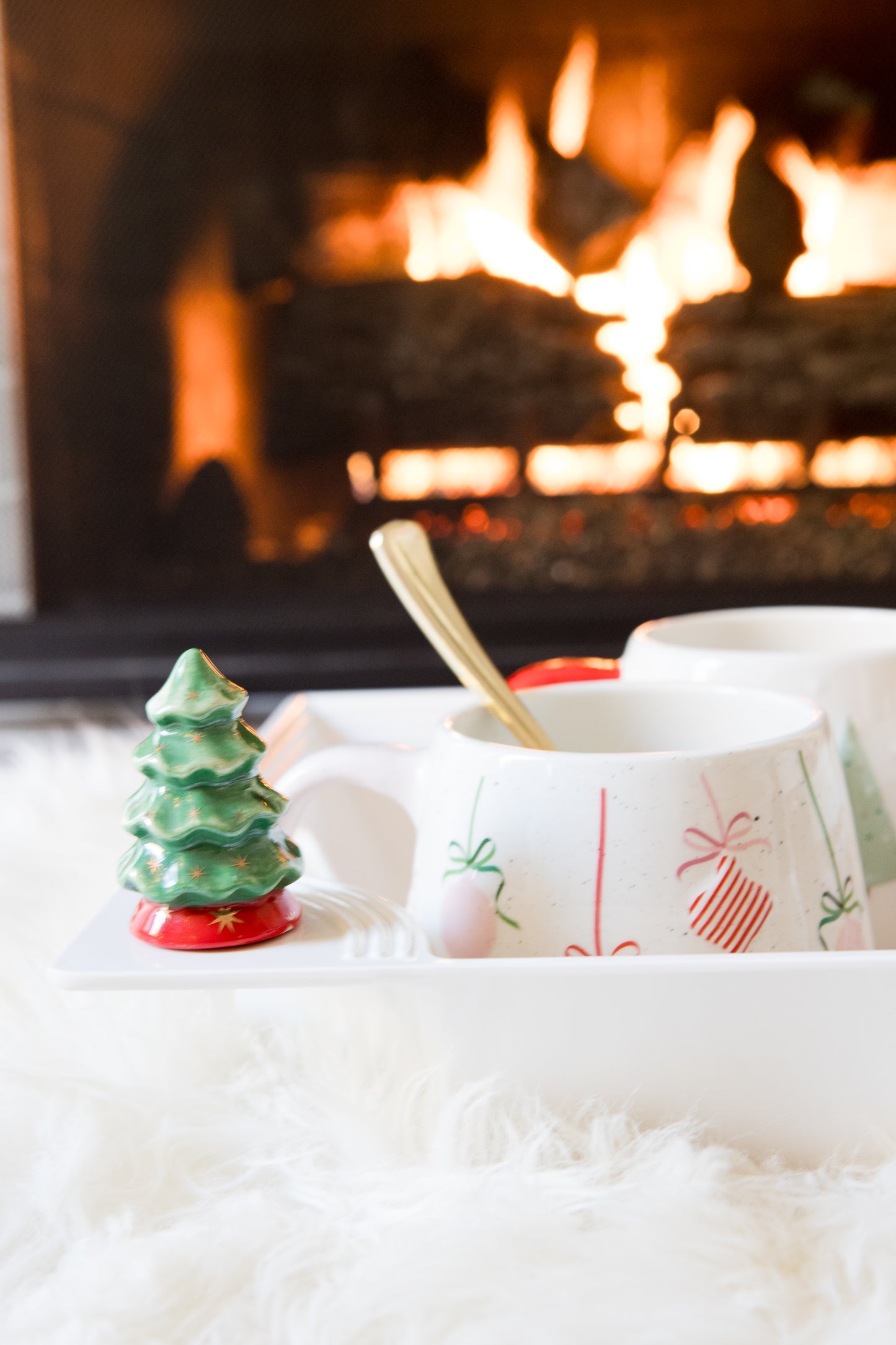 Nora Fleming O Tannenbaum Christmas Tree Mini